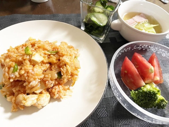 夕食
