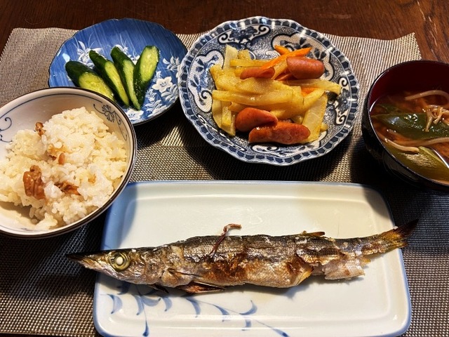 夕食