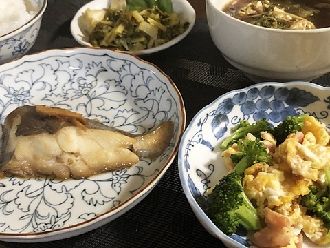 夕食