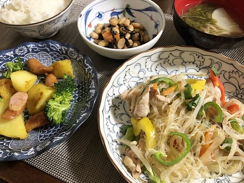 夕食