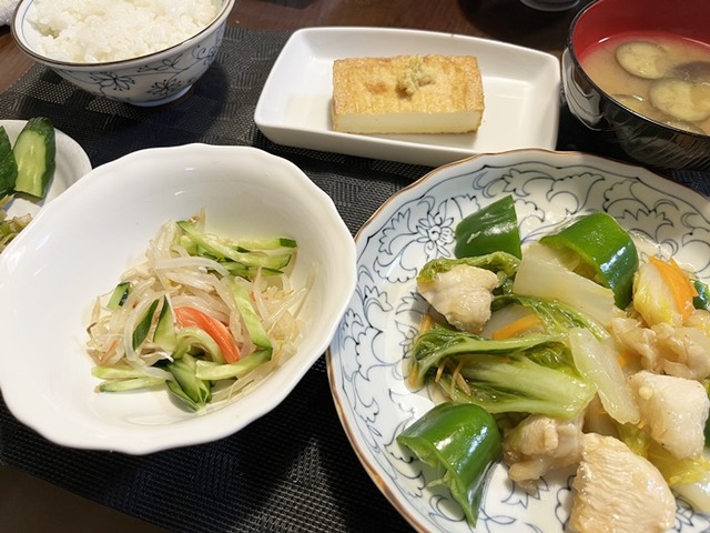 夕食