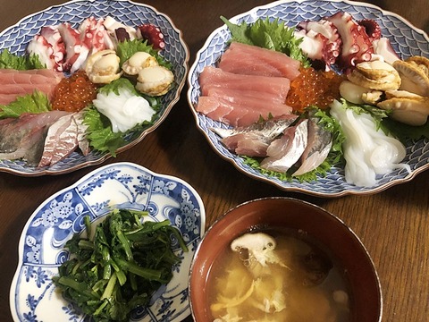 夕食