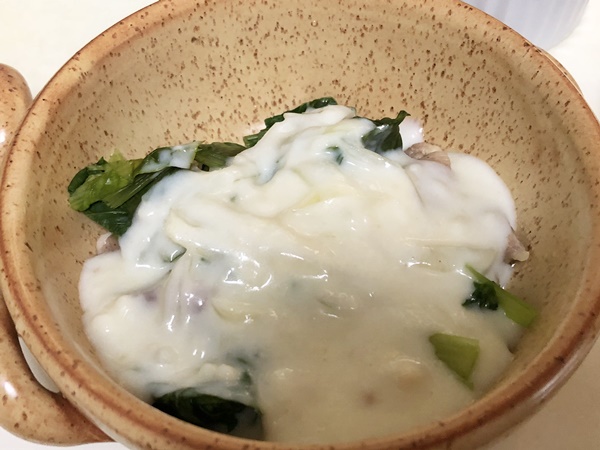 小松菜のグラタン 認知症改善 リコード法 おかんの毎日と食事と猫 Powered By ライブドアブログ