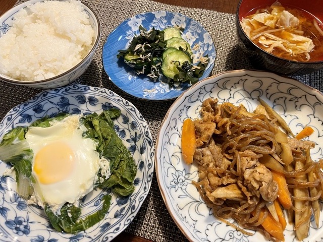 夕食