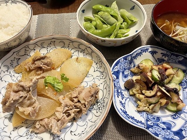 夕食