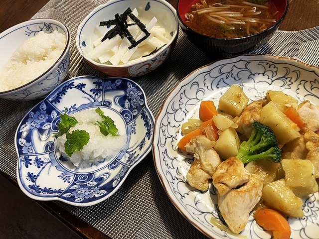夕食