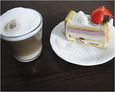 page珈琲とケーキ
