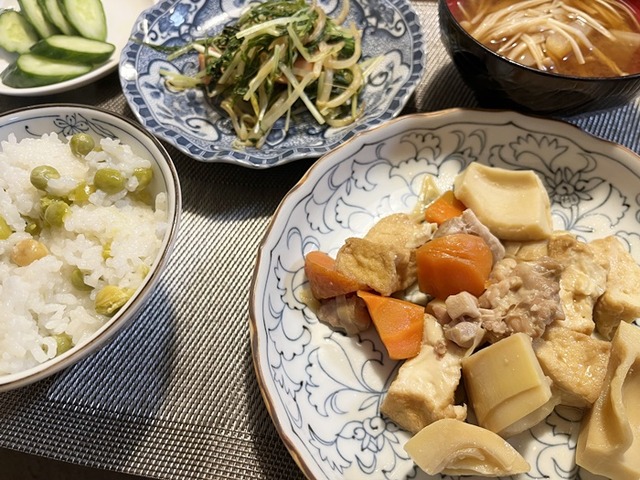 夕食