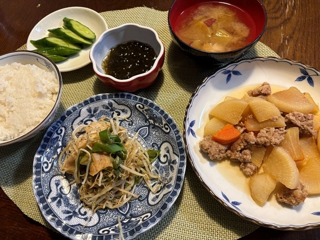 夕食