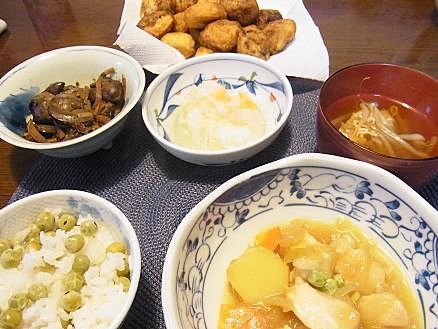 夕食