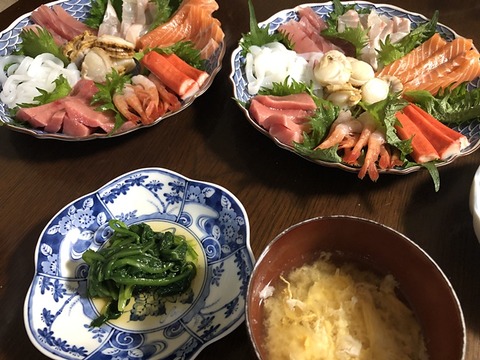夕食