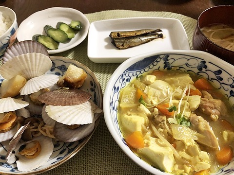 夕食