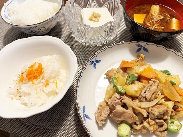 夕食