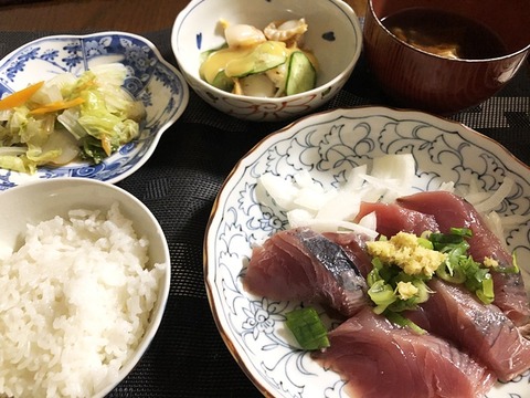 夕食