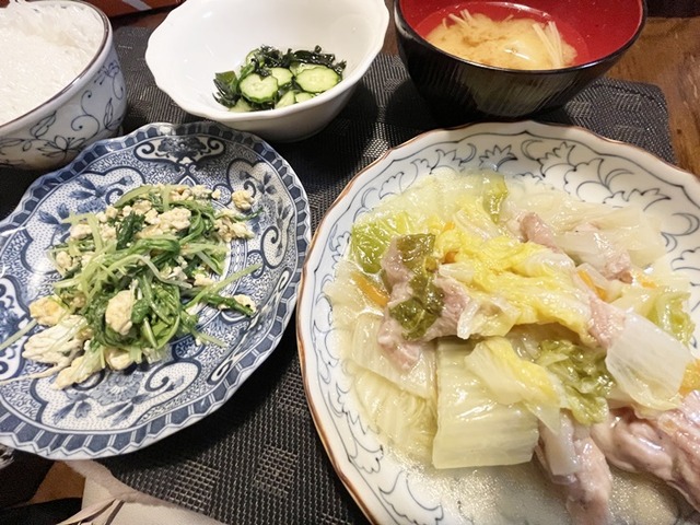 夕食