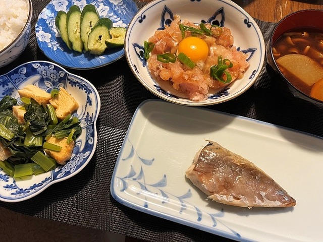 夕食