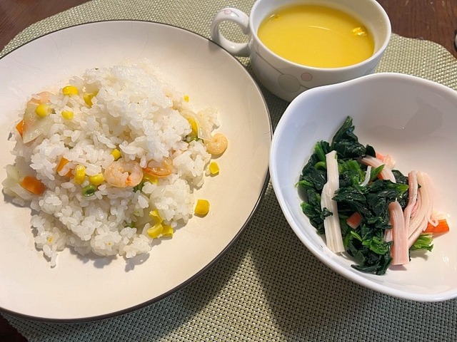 夕食