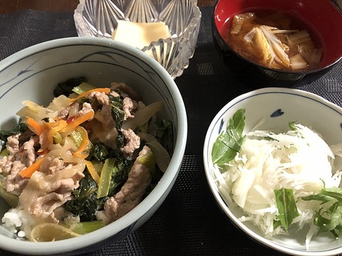 夕食