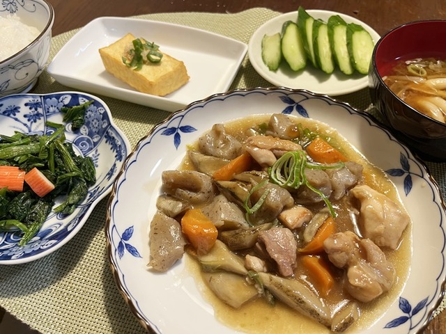 夕食