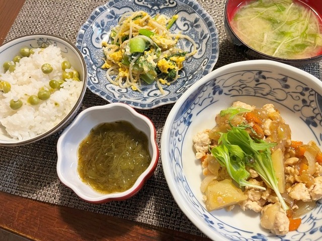夕食