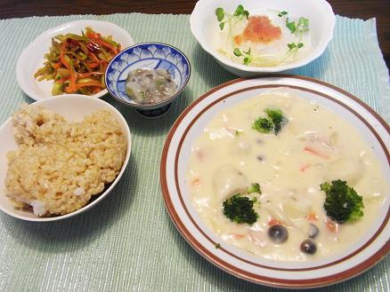 夕食
