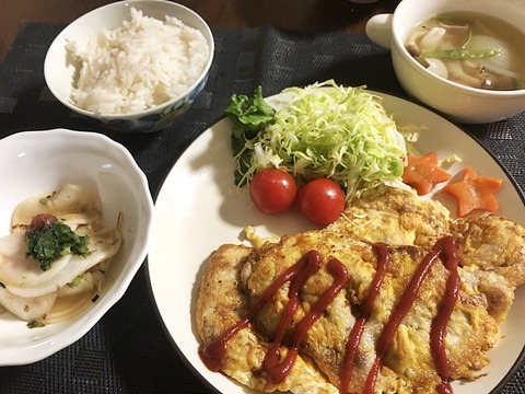 夕食