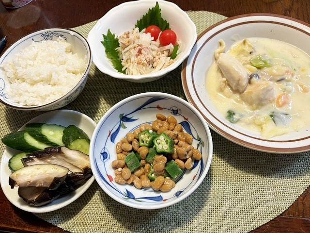 夕食