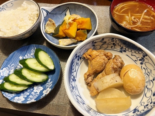 夕食