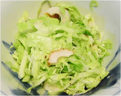 pageキャベツの和え物