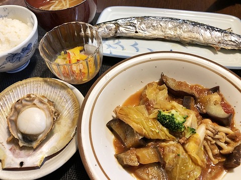 夕食