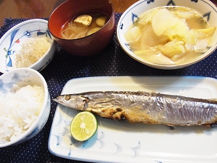 夕食