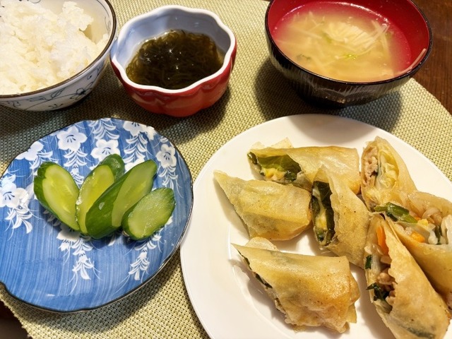 夕食