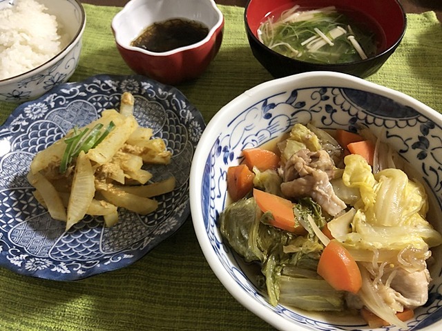 夕食