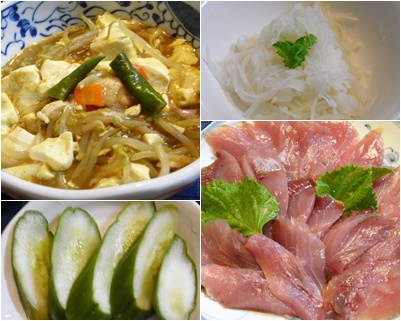page豆腐カレー4品