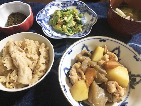夕食