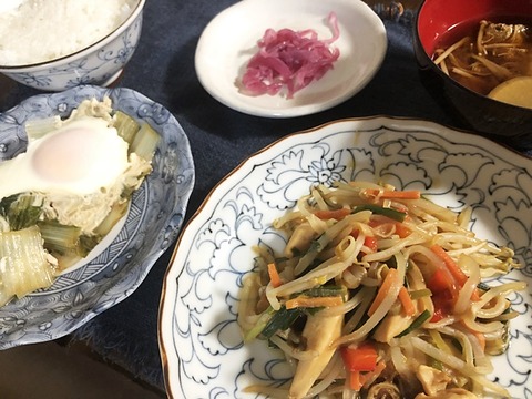 夕食