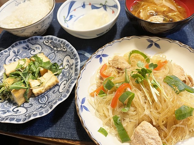 夕食