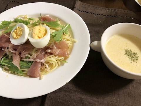 夕食