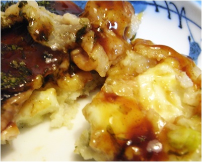 チーズお好み焼き