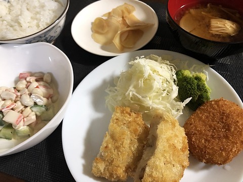 夕食