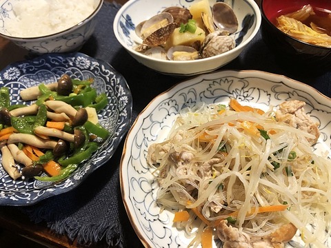 夕食