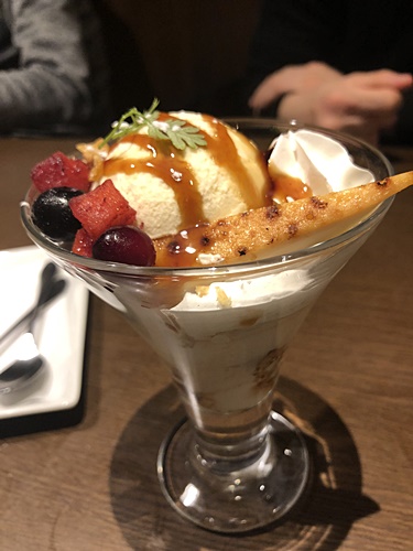 チーズパフェ