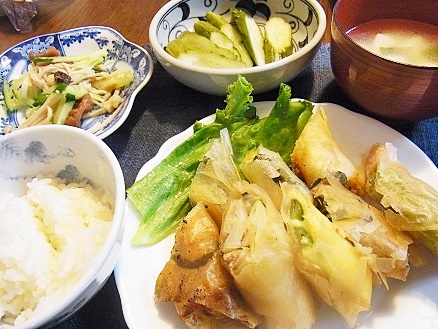 夕食