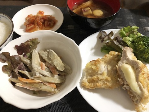 夕食