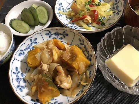 夕食