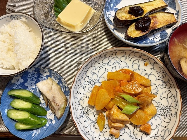 夕食