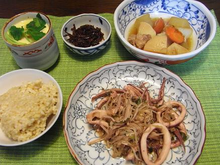 夕食