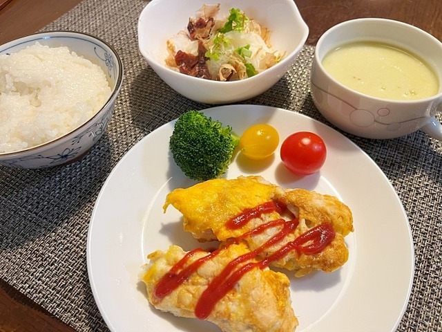 夕食