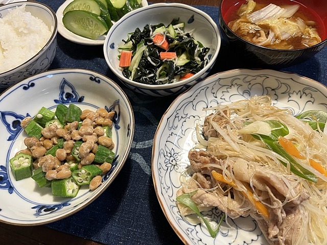 夕食