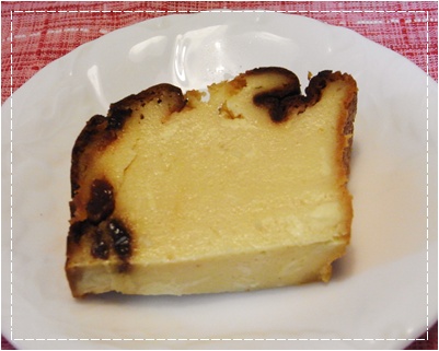 pageラムレーズンチーズケーキ